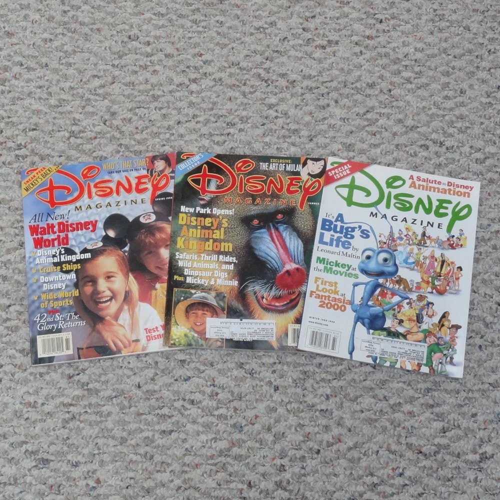 DISNEY MAGAZINE ~ 1998